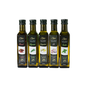 Flavored olive oil